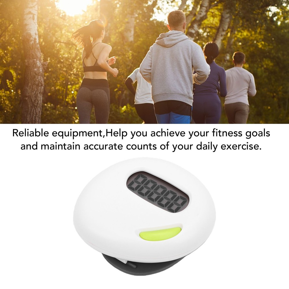 Portable 2D Pedometer Lightweight Step Counter For Sports