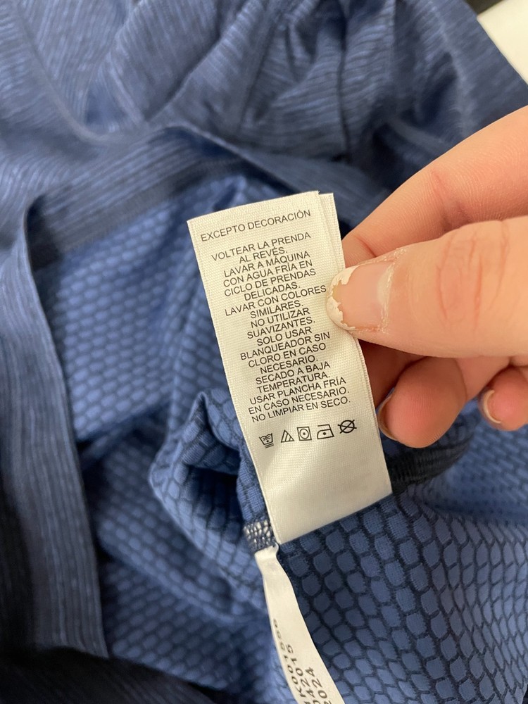 Vineyard Vines Top Mens Small Blue Depth Blank Sankaty Quarter Zip Pullover NWT