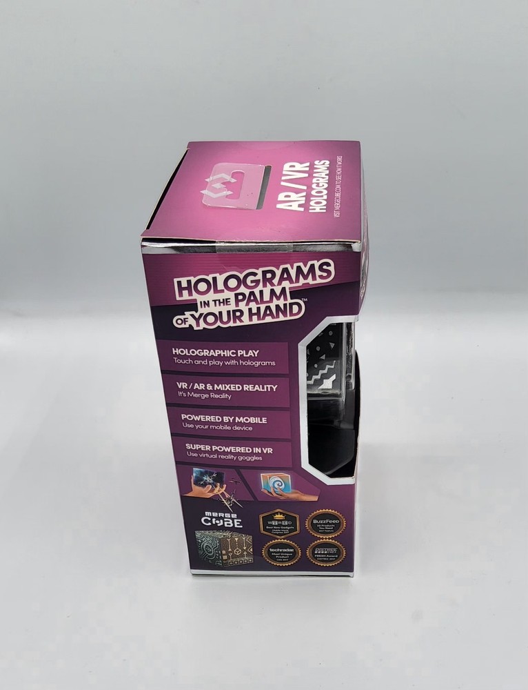 MERGE Cube Augmented Reality STEM Tool Use Your Phone AR/VR Holograms