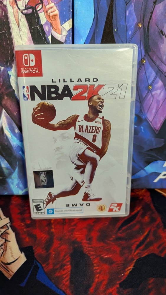 NBA 2K21 - Nintendo Switch - Authentic Replacement CASE ONLY - NO GAME
