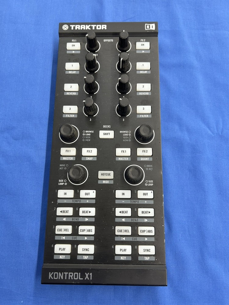 Traktor Kontrol X1 Native Instruments Controller Interface