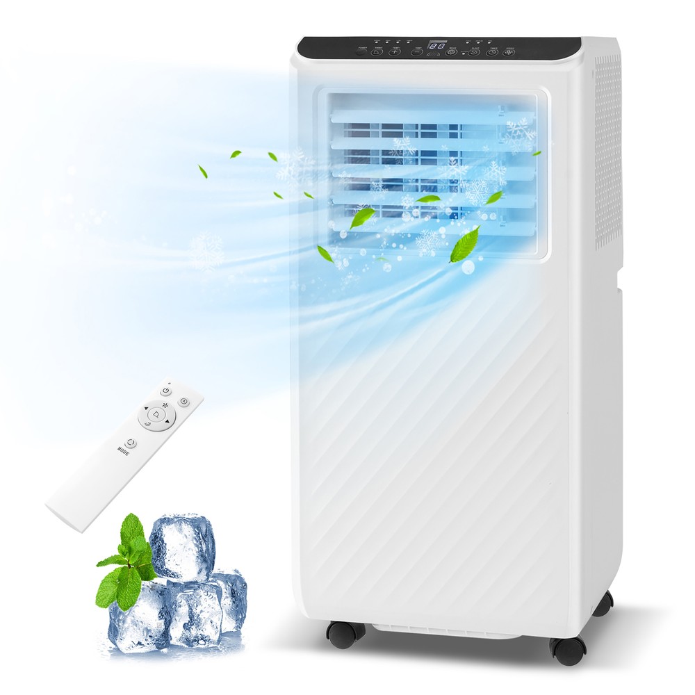 8000 BTU Portable Air Conditioner 3 in 1 Floor AC Unit w/ Fan & Dehumidifier