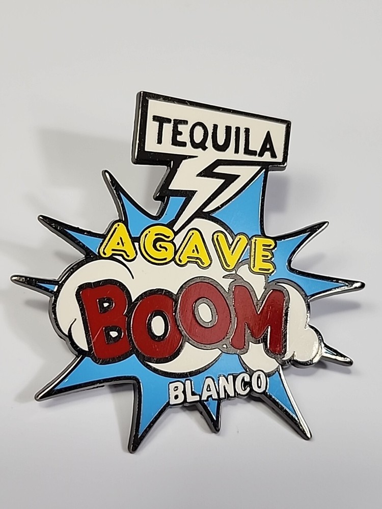 Agave Boom Blanco Tequila Lapel Pin