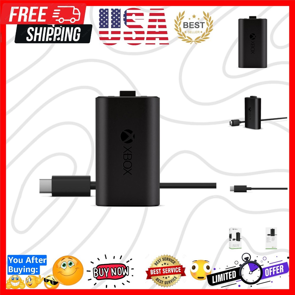 Rechargeable Battery + USB-C Cable