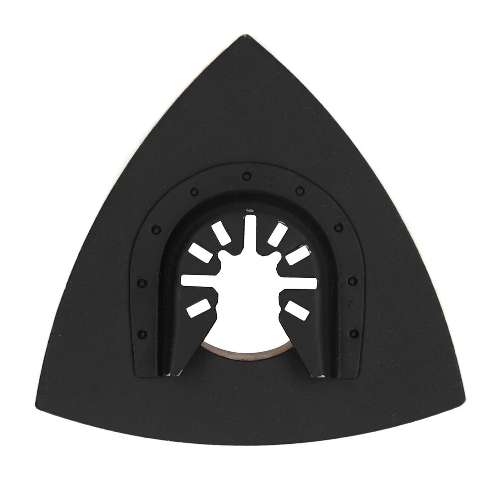 5PCS Wool Polishing Pad With Base Triangular Felt Buffing Pad For Oscillating