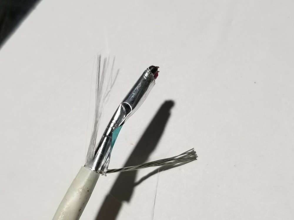 Carol E2242S 16/2C Shielded Control/Communications Cable Plenum White /100ft