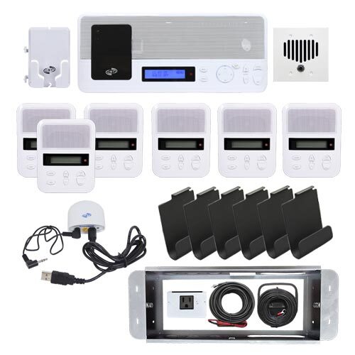 Intrasonic I2000 Intercom System With Bluetooth  6-Room