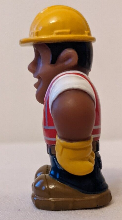 Little People CAT Caterpillar Construction Worker 2.5" Figure