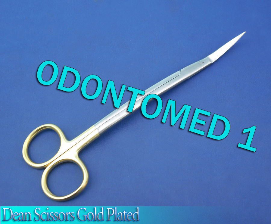 Dean Scissors 7" Gold Plated Surgical Instruments