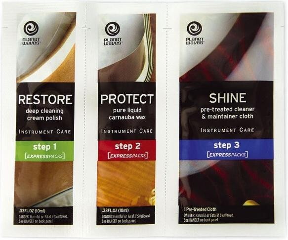 Planet Waves Restore Protect Shine Polish Packs