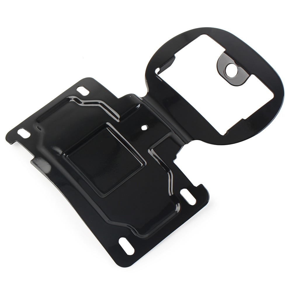 License Plate Relocation Bracket Mount Kit for Black Harley Touring