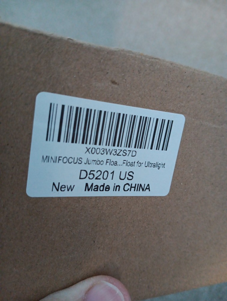 Mini Focus Jumbo Floats Camera Float Kit For Ultralight