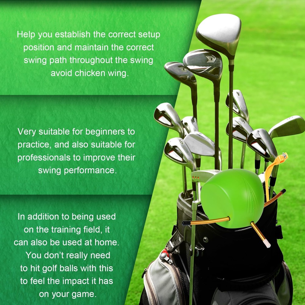 The Connector Golf Training Aid - Golf Swing Trainer Aid for Posture Correctio