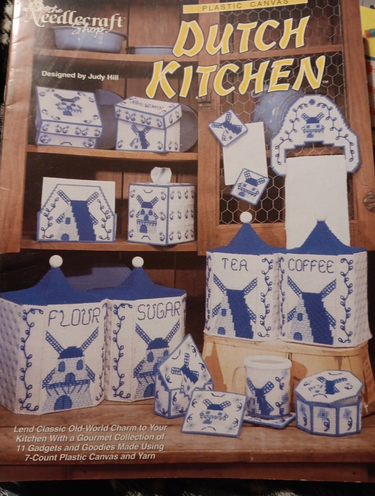 Needlecraft Shop Plastic Canvas Dutch Kitchen Pattern