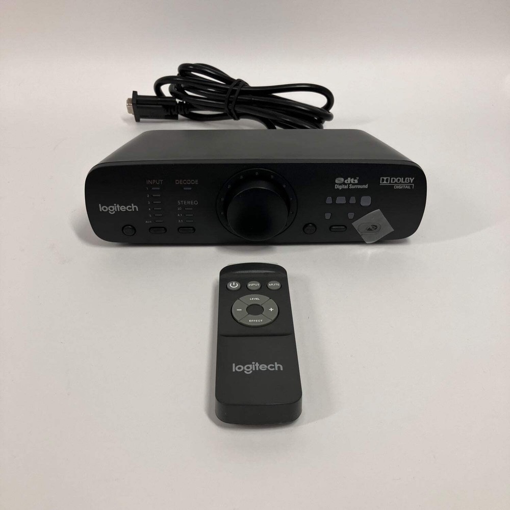 Logitech Z906 5.1 Surround Sound Original Controller Module Unit with Remote
