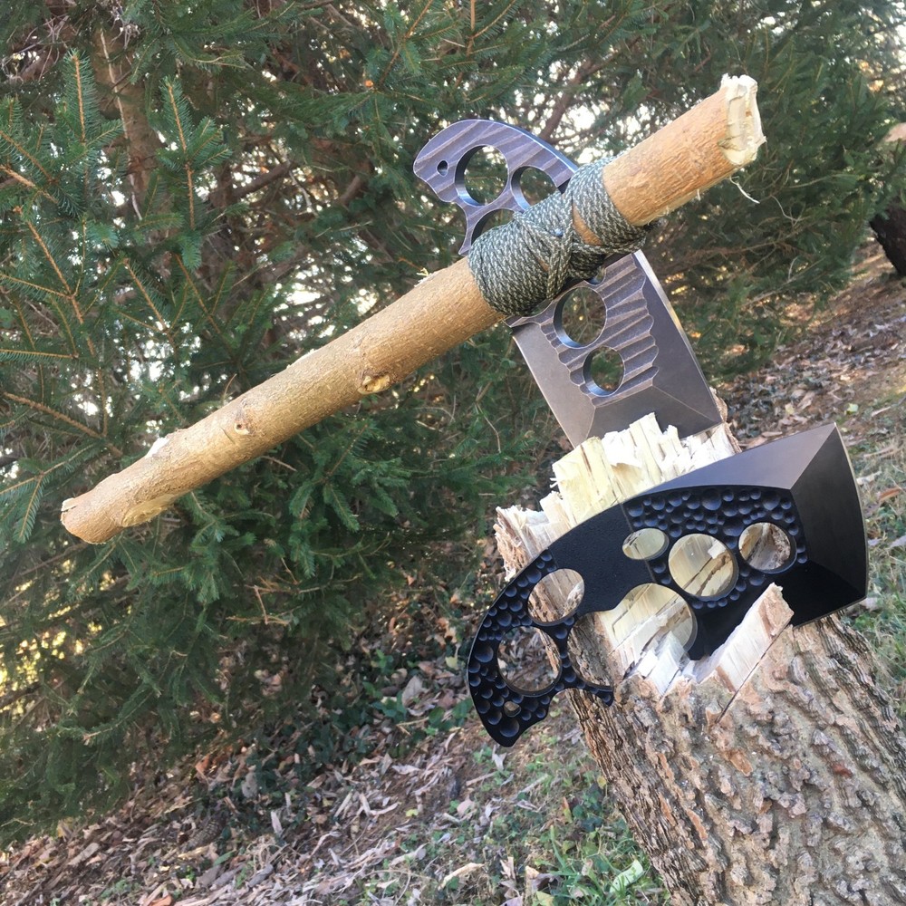 Axxis Hand Axe Survival Camping Bug Out Multi Tool Knife Axe