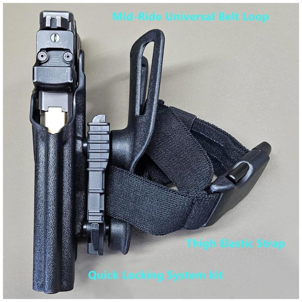 Quick Locking System Kit Included QLS Fork and Plate with Mid-Ride UBL Universal