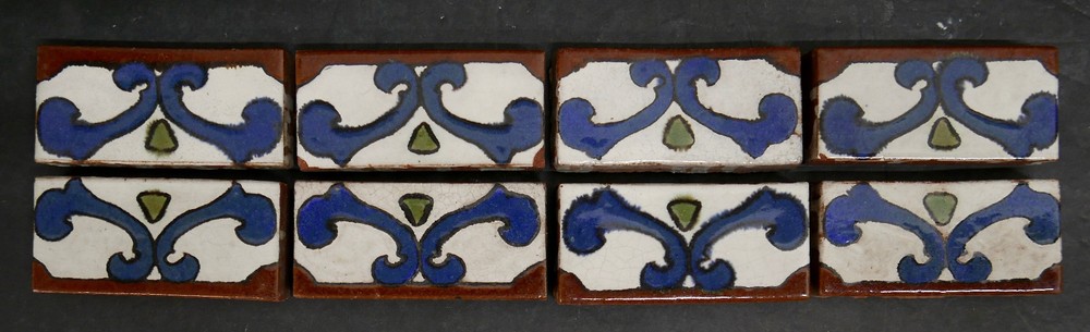 Vintage Malibu Border Tile Glossy