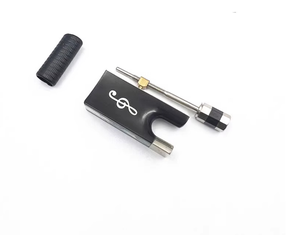 Bow Frog High Quality Abalone Musical note Design Violin Bow Frog 4/4 Full Size