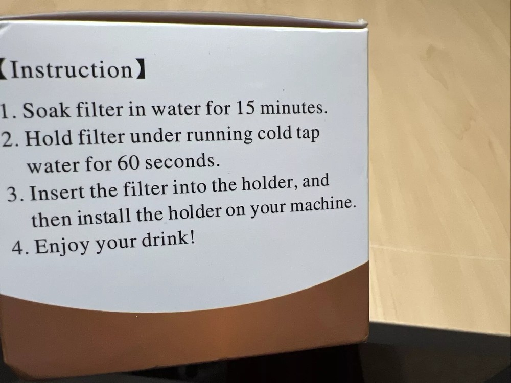 Possiave 12-Pack Universal Charcoal Water Filter Replacement for Coffee Makers