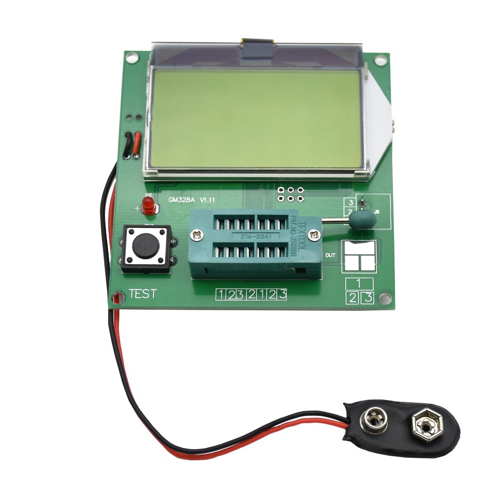 GM328A Transistor LCD Tester LCR ESR Meter Frequency PWM Square Wave Generator