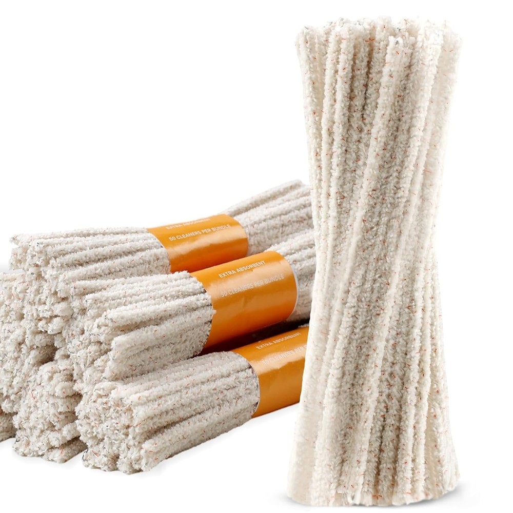 300 Pack Pipe Cleaners Pipe 6 Inch Pipe Cleaners Bulk Cotton and Plastic Pipe...