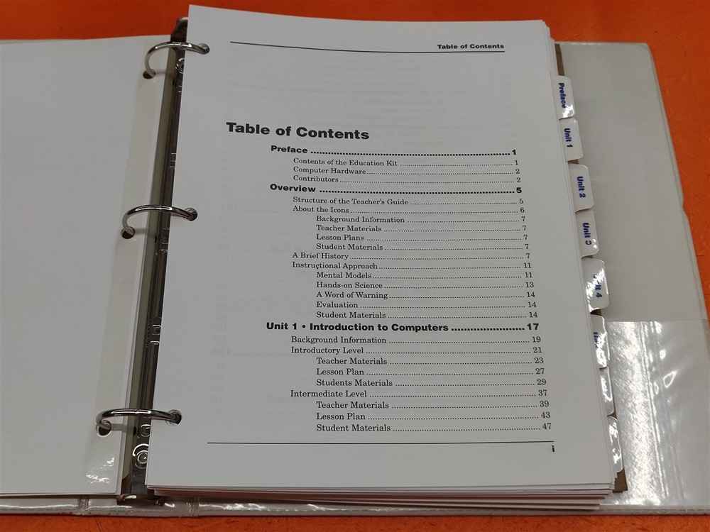 ⭐️⭐️⭐️⭐️⭐️ Vintage Intel 1994 Teacher's Guide - The Journey Inside: The Computer