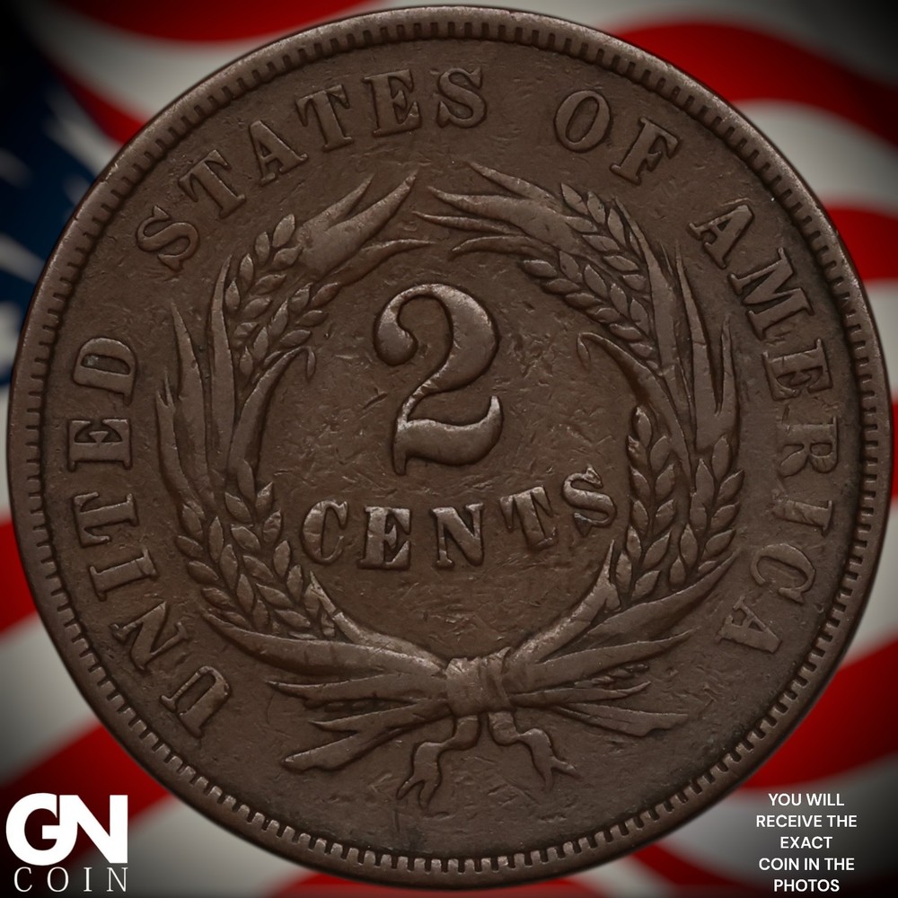 1868 2 Cent Piece Z9841