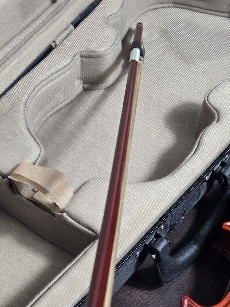 3/4 SIZE ACADEMY 145 AU VIOLIN W/Bow & Case EUC