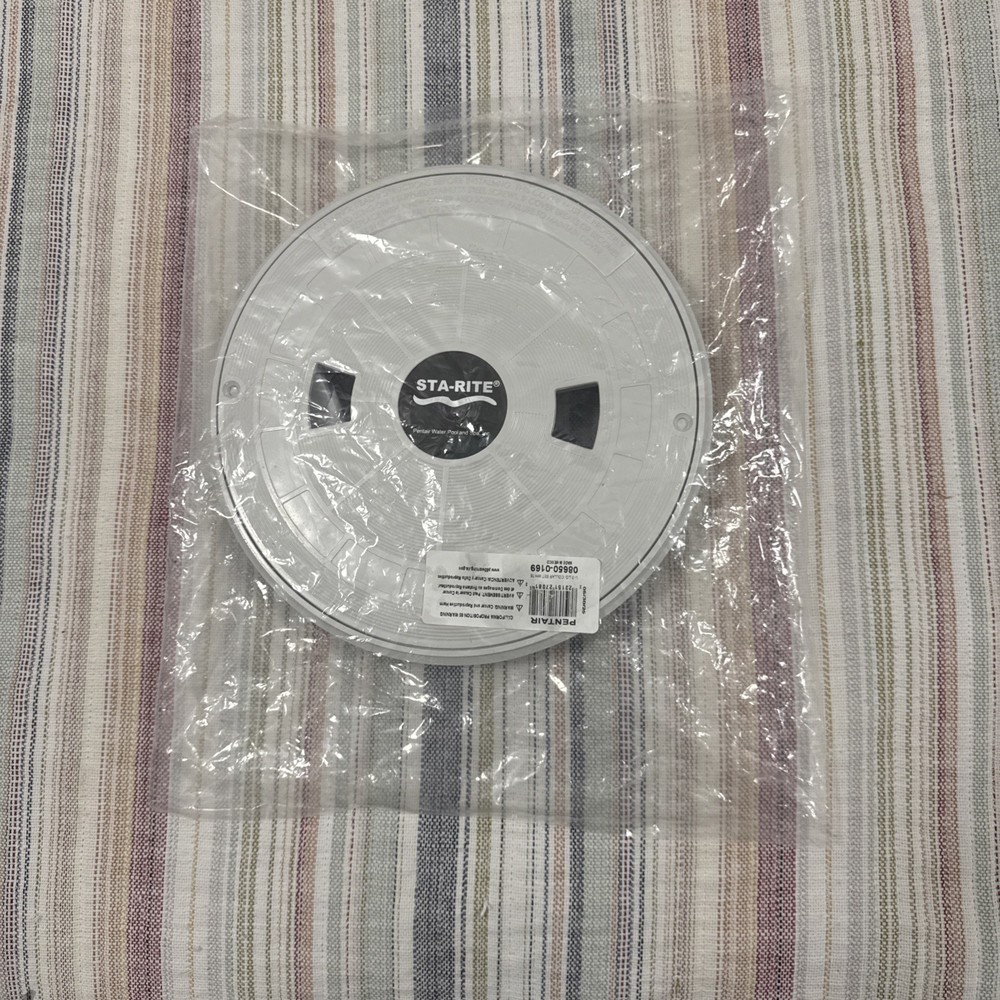 Pentair White Lid and Collar