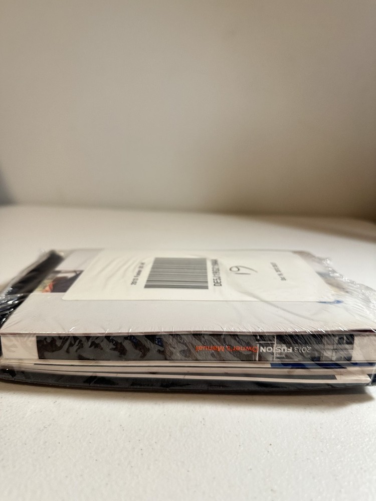 2013 Ford Fusion Sealed Owners Manual Set
