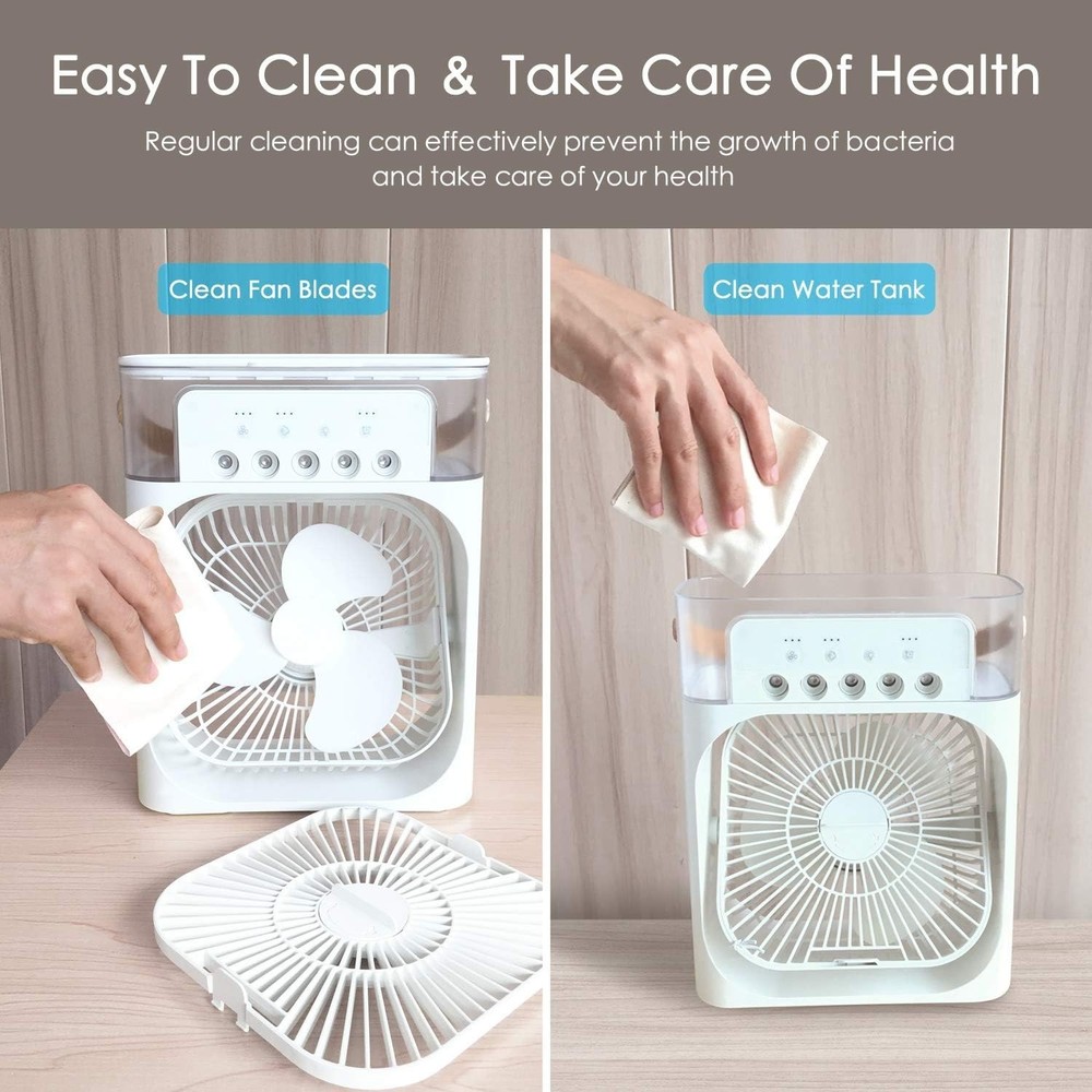 Compact Evaporative Air Cooler with 3 Wind Speeds
