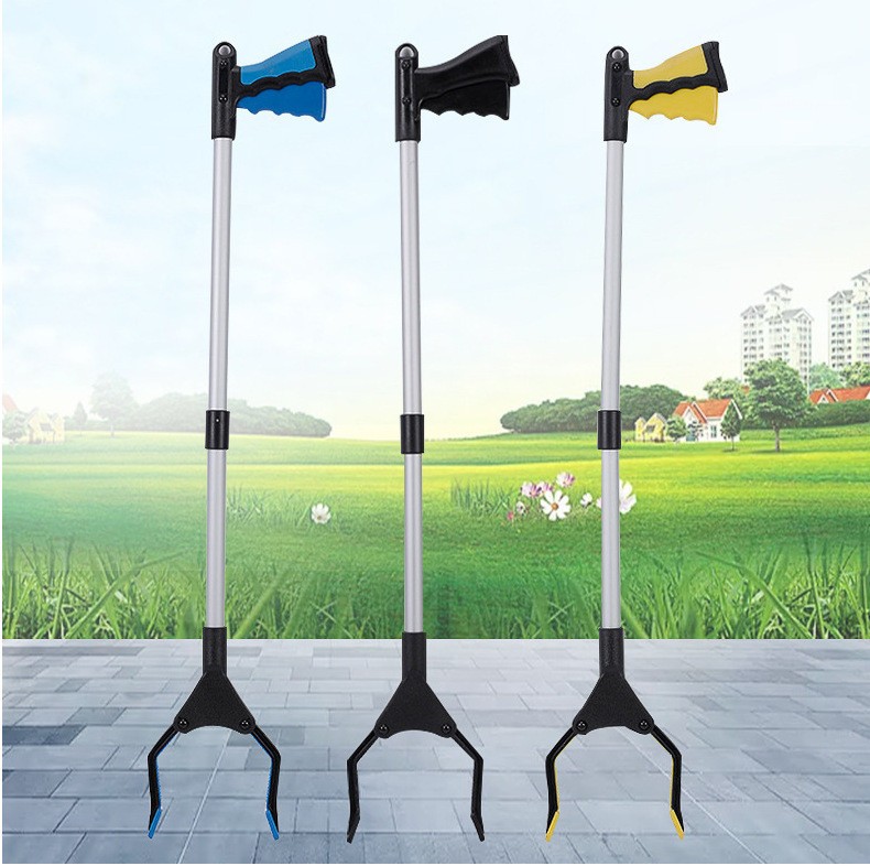 Foldable Grabber Reacher Tool Trash Picker Long Handle Litter Picker