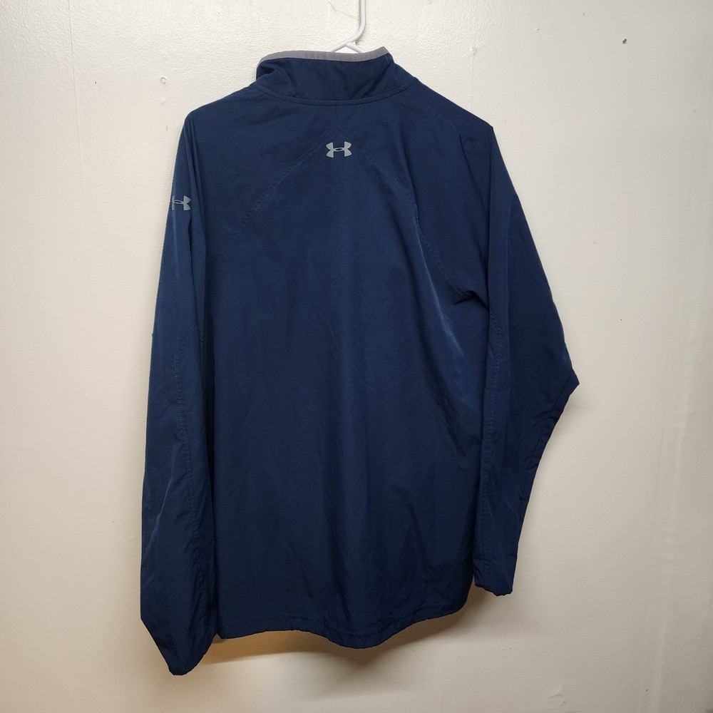 UNDER ARMOUR GOLF 1/4 ZIP PULLOVER JACKET BLUE MENS XL Wind Breaker