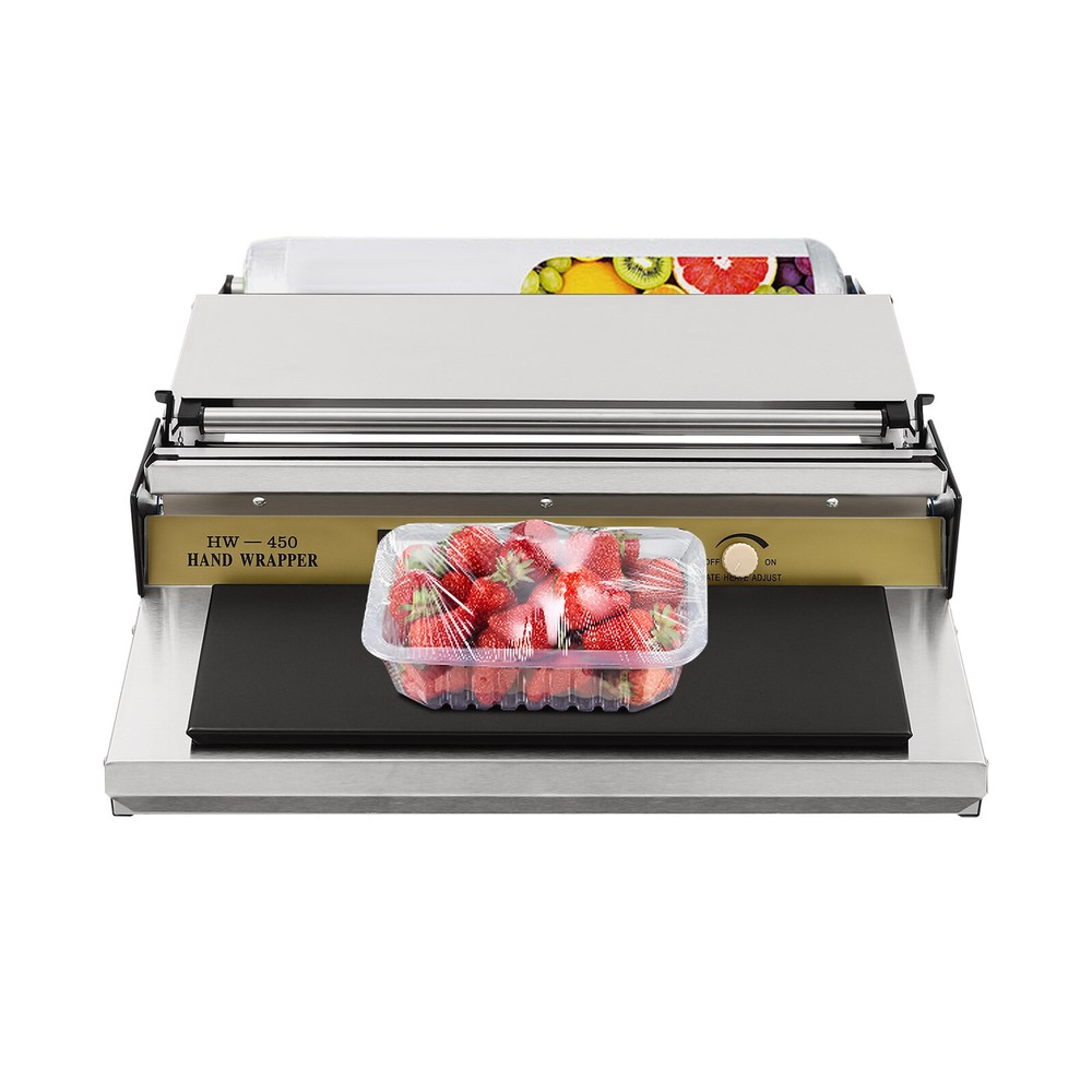 HAND WRAPPING MACHINE, WIDTH FILM WRAPPER, WRAPPING MACHINE FOR FOOD PACKAGING