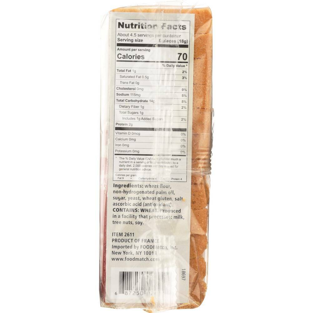 Divina Mini Toasts, 24 -2.8 Oz Packets