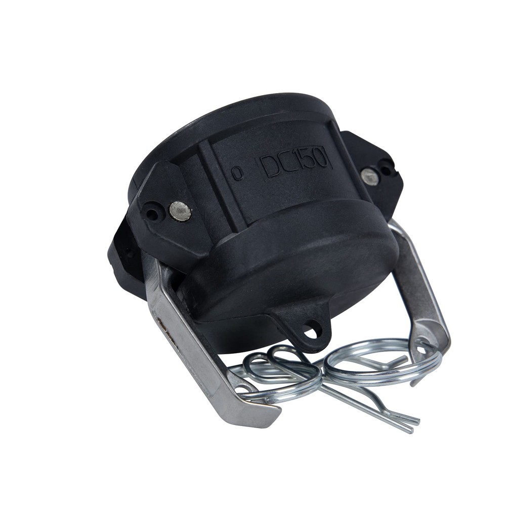 2 pcs Polypropylene Camlock Fittings 1-1/2" DC Standard Camlock Fitting Dust ...