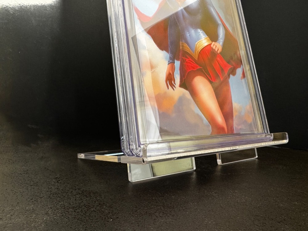 Premium Graded Comic Book CGC Slab Storage Display Stand Holder Comic Slab Rack
