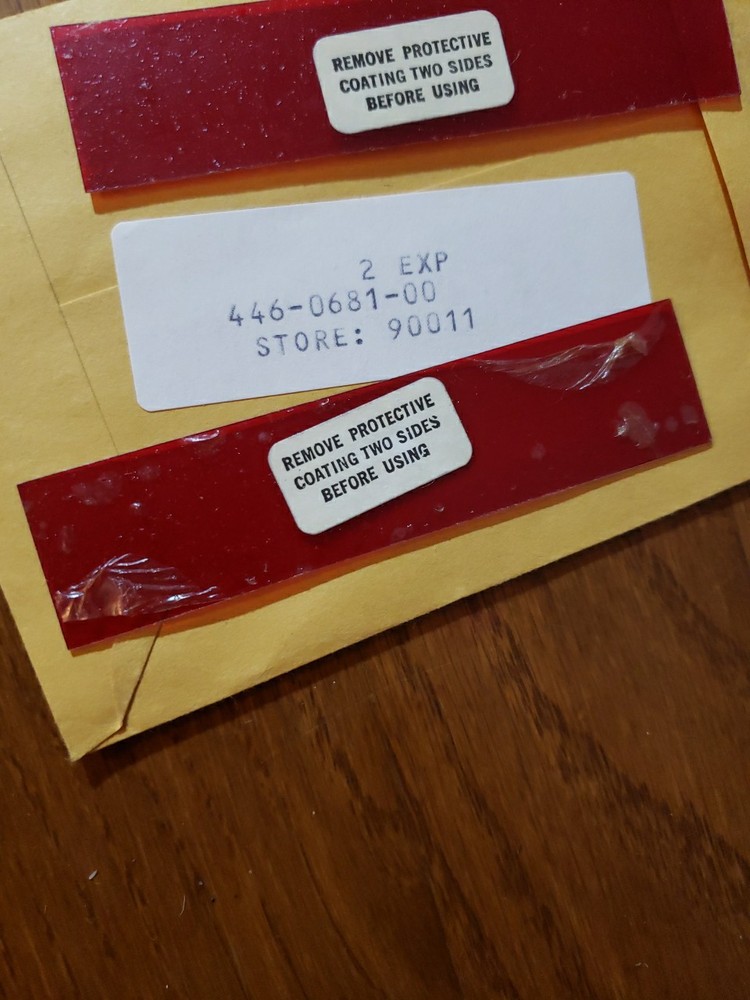 Two New Heathkit Display Windows #446-681 NOS