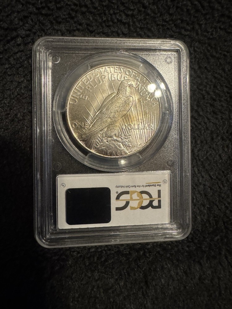 1927-S Peace Dollar PCGS MS62