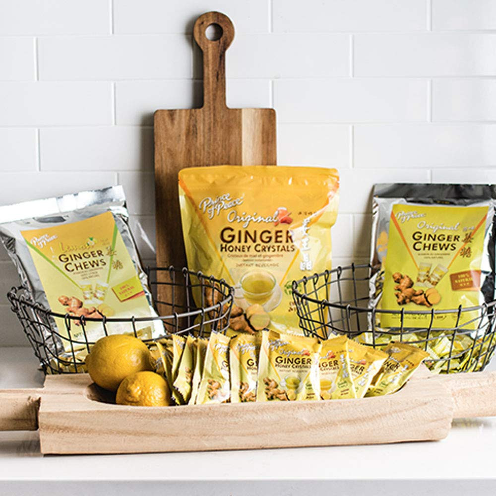 Ginger Chews with Lemon, 1 Lb. – Candied Natural Candy