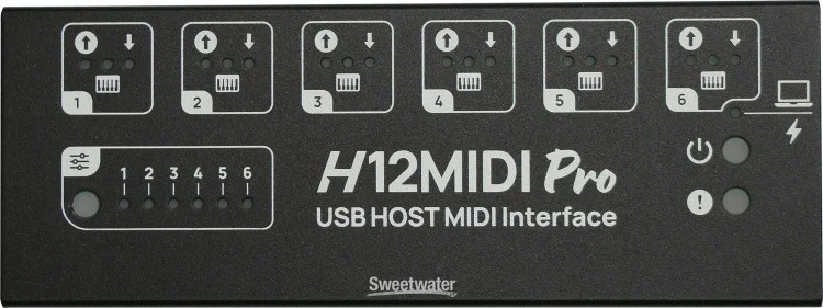 CME Pro H12MIDI Pro USB Host MIDI Hub