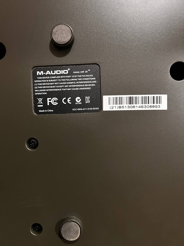 M-Audio Axiom AIR 25 USB MIDI Keyboard Controller