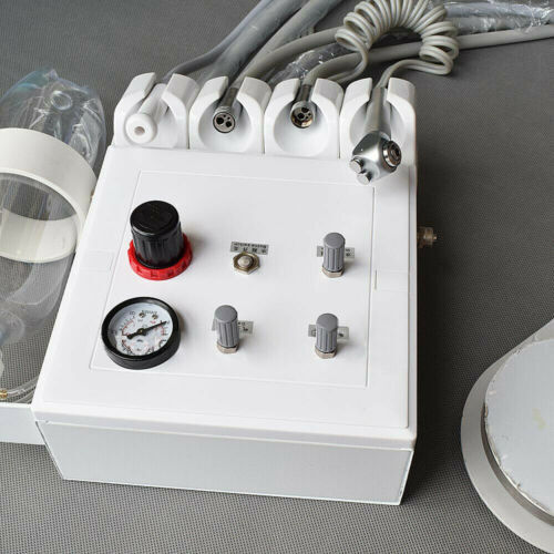 Wall-Mouted Portable Dental Turbine Unit Work Syringe With Air Compressor 2H CE