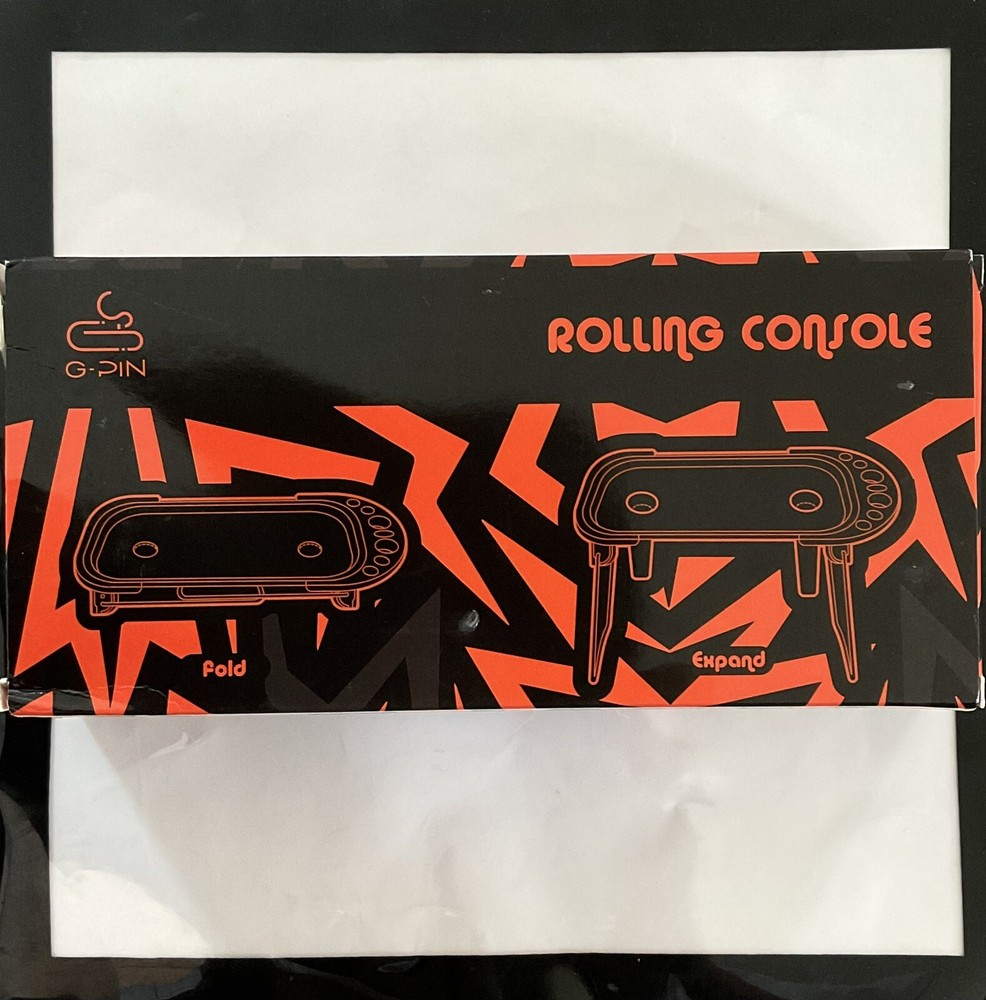 Foldable Stand Rolling Tray Console - Trippin Trip
