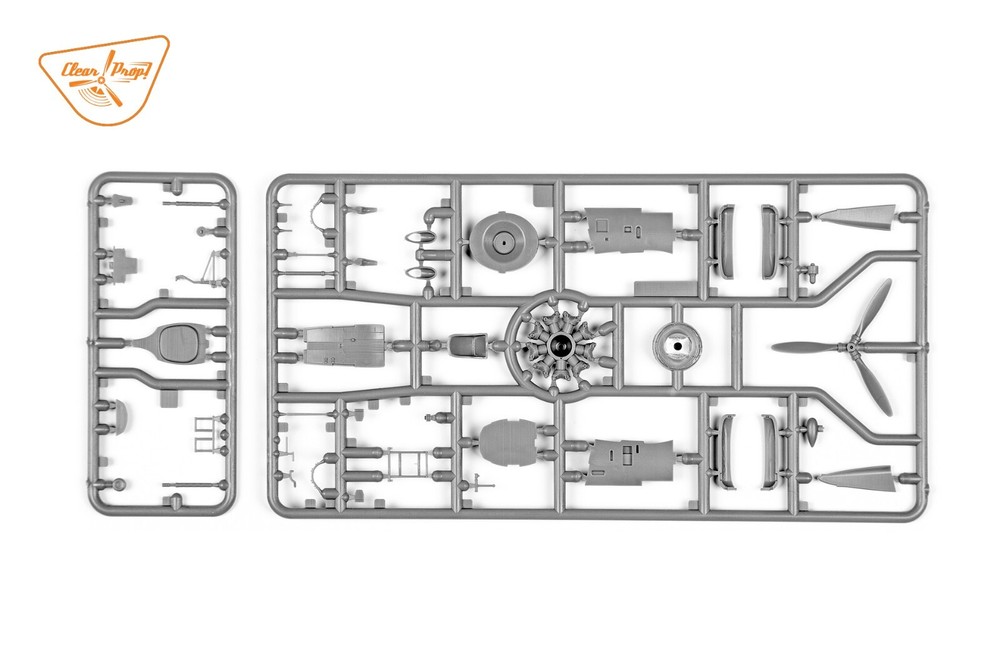 H-75M Hawk Starter kit (Plastic model kit) 1/72 Clear Prop 72029
