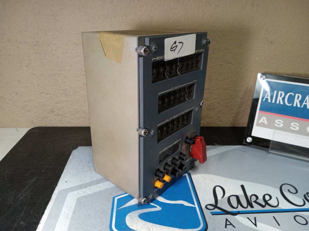 Flight Data Entry Panel 70-202A 2222602-1 Removed Working