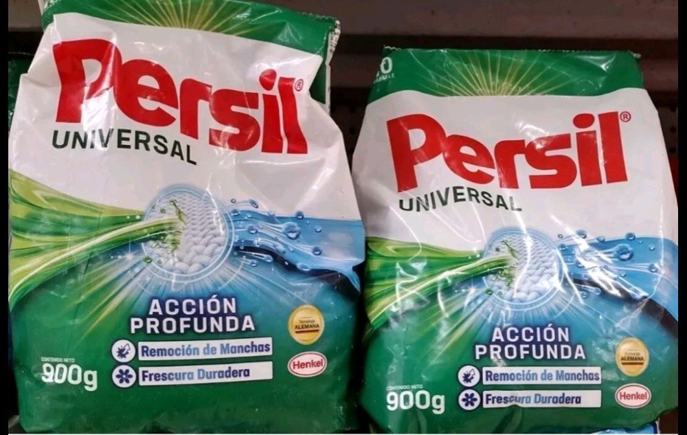 2X PERSIL LAUNDRY DETERGENT  / DETERGENTE ACCION PROFUNDA -2 BOLSAS  de 900g c/u