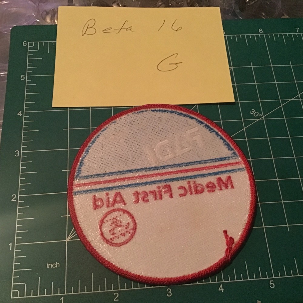 PADI MEDIC FIRST AID PATCH