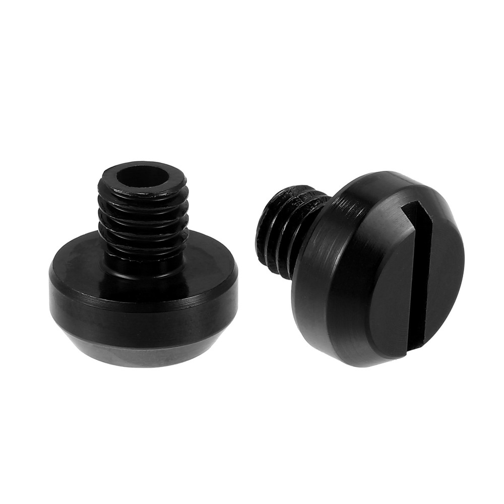 Motorcycle Mirror Hole Caps M8 Screws Mirror Covers Black